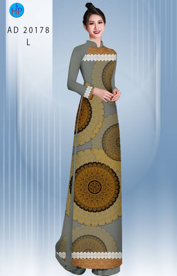 Vải Áo Dài Hoa Văn Vừa Ra AD 20178 51 Vải Áo Dài Hoa Văn Vừa Ra AD 20178