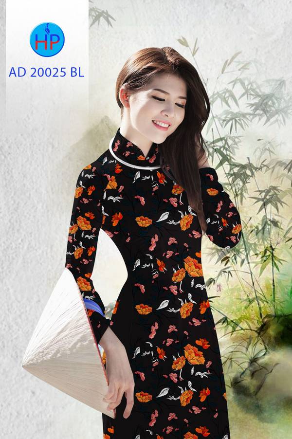 Vải Áo Dài Hoa Đều Độc Đáo AD 20025