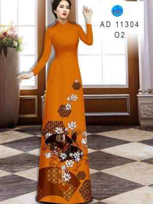Vải Áo Dài Hoa In 3D Mới Ra AD 11304 32 1642045738 825 Vai Ao Dai Hoa In 3D Moi Ra AD 11304