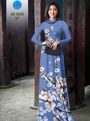 Vải Áo Dài Hoa Đào Độc Đáo AD 6583 29 1642047032 671 Vai Ao Dai Hoa Dao Doc Dao AD 6583
