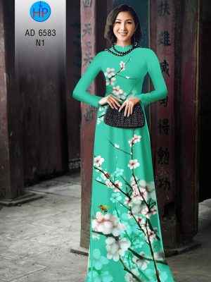 Vải Áo Dài Hoa Đào Độc Đáo AD 6583 31 1642047034 566 Vai Ao Dai Hoa Dao Doc Dao AD 6583