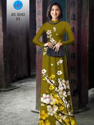 Vải Áo Dài Hoa Đào Độc Đáo AD 6583 33 1642047035 487 Vai Ao Dai Hoa Dao Doc Dao AD 6583