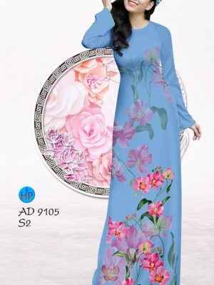 Vải Áo Dài Hoa Lan Độc Đáo AD 9105 20 1642048375 864 Vai Ao Dai Hoa Lan Doc Dao AD 9105