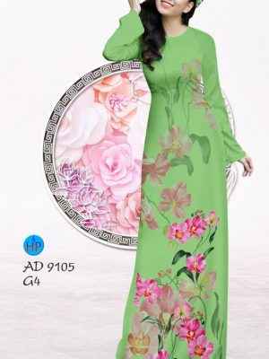 Vải Áo Dài Hoa Lan Độc Đáo AD 9105 24 1642048377 379 Vai Ao Dai Hoa Lan Doc Dao AD 9105