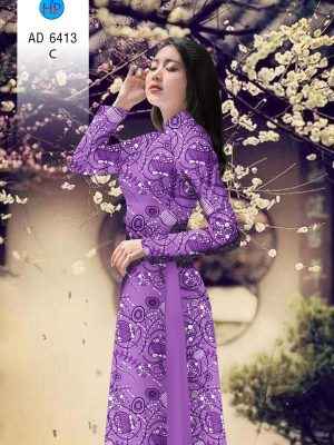 Vải Áo Dài Hoa Đều Độc Đáo AD 6413 22 1642049352 484 Vai Ao Dai Hoa Deu Doc Dao AD 6413