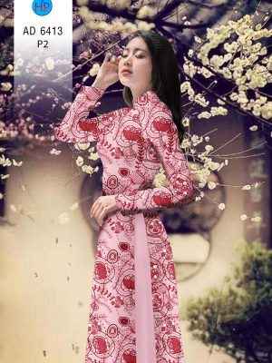 Vải Áo Dài Hoa Đều Độc Đáo AD 6413 24 1642049353 361 Vai Ao Dai Hoa Deu Doc Dao AD 6413