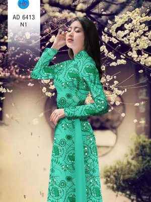 Vải Áo Dài Hoa Đều Độc Đáo AD 6413 33 1642049356 225 Vai Ao Dai Hoa Deu Doc Dao AD 6413