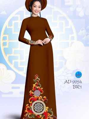 Vải Áo Dài Hoa Văn Độc Đáo AD 9054 24 1642050301 165 Vai Ao Dai Hoa Van Doc Dao AD 9054