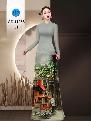 Vải Áo Dài Phong Cảnh Độc Đáo AD 41283 21 1653618110 257 Vai Ao Dai Phong Canh Doc Dao AD 41283
