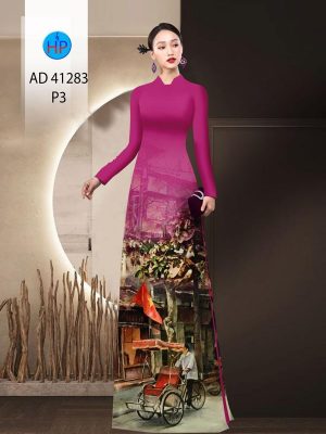 Vải Áo Dài Phong Cảnh Độc Đáo AD 41283 25 1653618113 328 Vai Ao Dai Phong Canh Doc Dao AD 41283