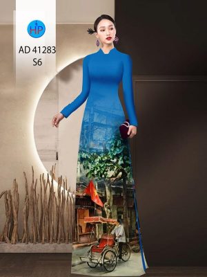 Vải Áo Dài Phong Cảnh Độc Đáo AD 41283 31 1653618116 390 Vai Ao Dai Phong Canh Doc Dao AD 41283