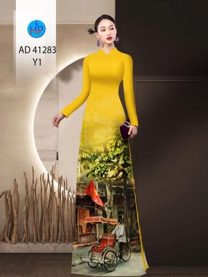 Vải Áo Dài Phong Cảnh Độc Đáo AD 41283 34 1653618118 22 Vai Ao Dai Phong Canh Doc Dao AD 41283