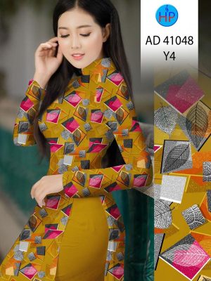 Vải Áo Dài In Hình Lá Mới Ra AD 41048 21 1653969436 978 Vai Ao Dai In Hinh La Moi Ra AD 41048