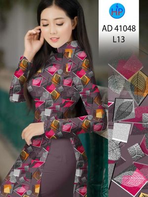 Vải Áo Dài In Hình Lá Mới Ra AD 41048 23 1653969437 721 Vai Ao Dai In Hinh La Moi Ra AD 41048
