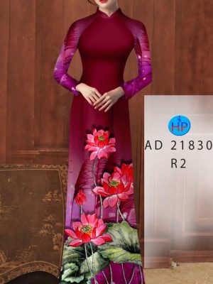 Vải Áo Dài Hoa Sen Vừa Ra AD 21830 19 Vai Ao Dai Hoa Sen Vua Ra AD 21830