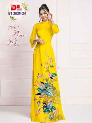 Vải Áo Dài In Hình Lá Thiết Kế 2022 AD BT2025 24 1654481181 23 Vai Ao Dai In Hinh La Thiet Ke 2022 AD