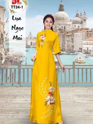 Vải Áo Dài Hoa In 3D Thiết Kế 2022 AD TT34 22 1654481991 89 Vai Ao Dai Hoa In 3D Thiet Ke 2022 AD