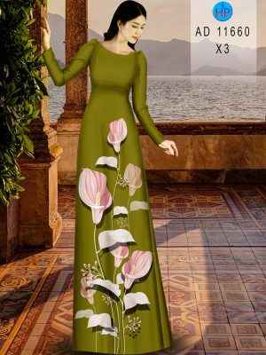 Vải Áo Dài Hoa Ly Độc Đáo AD 11660 22 1655100635 686 Vai Ao Dai Hoa Ly Doc Dao AD 11660