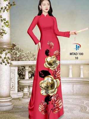 1655170522 211 Vai Ao Dai Hoa Hong Vua Ra AD MTAD100