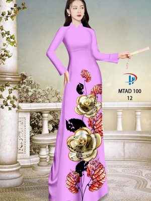 1655170524 780 Vai Ao Dai Hoa Hong Vua Ra AD MTAD100