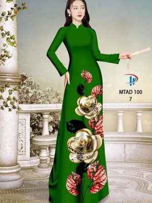 1655170525 669 Vai Ao Dai Hoa Hong Vua Ra AD MTAD100