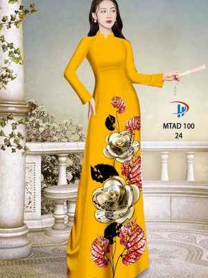 1655170529 685 Vai Ao Dai Hoa Hong Vua Ra AD MTAD100