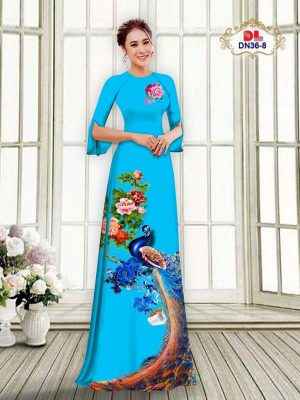 Vải Áo Dài Chim Công Kiểu Mới AD DN36 17 1655257790 275 Vai Ao Dai Chim Cong Kieu Moi AD DN36