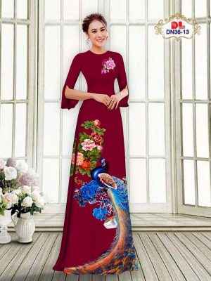 Vải Áo Dài Chim Công Kiểu Mới AD DN36 21 1655257793 899 Vai Ao Dai Chim Cong Kieu Moi AD DN36
