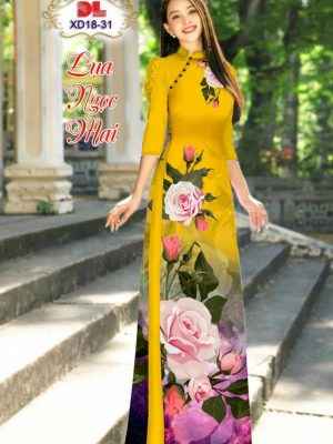 Vải Áo Dài Hoa Hồng Mới Ra AD XD18 28 1655258239 144 Vai Ao Dai Hoa Hong Moi Ra AD XD18