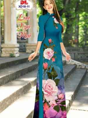 Vải Áo Dài Hoa Hồng Mới Ra AD XD18 35 1655258242 134 Vai Ao Dai Hoa Hong Moi Ra AD XD18