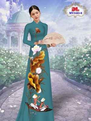 1655258618 301 Vai Ao Dai Hoa Sen Thiet Ke 2022 AD MV3463