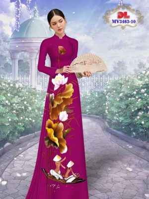 1655258619 937 Vai Ao Dai Hoa Sen Thiet Ke 2022 AD MV3463