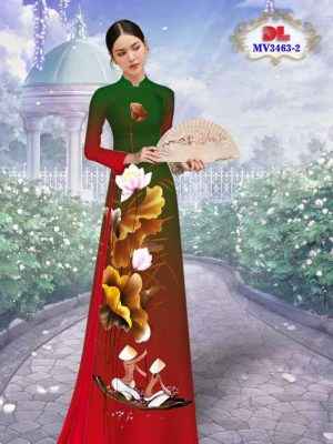 1655258620 774 Vai Ao Dai Hoa Sen Thiet Ke 2022 AD MV3463