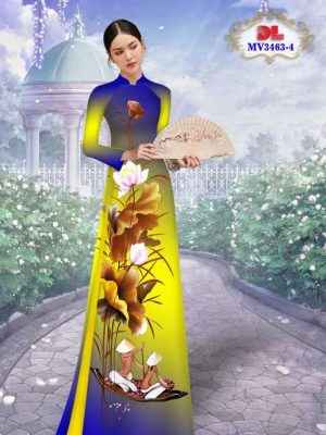 1655258621 587 Vai Ao Dai Hoa Sen Thiet Ke 2022 AD MV3463