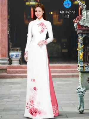 1655521331 542 Vai Ao Dai Hoa Hong Thiet Ke 2022 AD N2558
