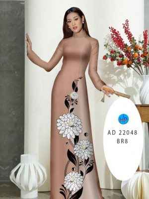 Vải Áo Dài Hoa In 3D Mới Ra AD 22048 20 1656064609 225 Vai Ao Dai Hoa In 3D Moi Ra AD 22048
