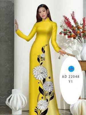 Vải Áo Dài Hoa In 3D Mới Ra AD 22048 33 1656064615 611 Vai Ao Dai Hoa In 3D Moi Ra AD 22048