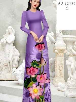 Vải Áo Dài Hoa Sen Vừa Ra AD 22195 21 1656479868 405 Vai Ao Dai Hoa Sen Vua Ra AD 22195