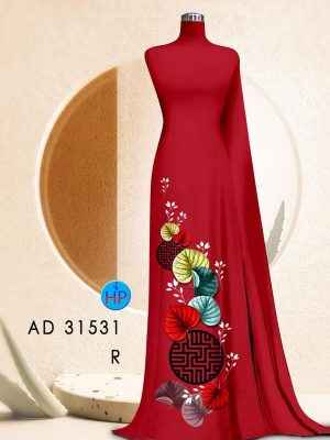 Vải Áo Dài Hoa In 3D Độc Đáo AD 31531 19 Vai Ao Dai Hoa In 3D Doc Dao AD 31531