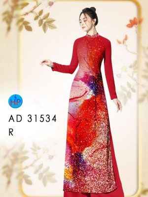 Vải Áo Dài Hoa In 3D Kiểu Mới AD 31534 19 Vai Ao Dai Hoa In 3D Kieu Moi AD 31534