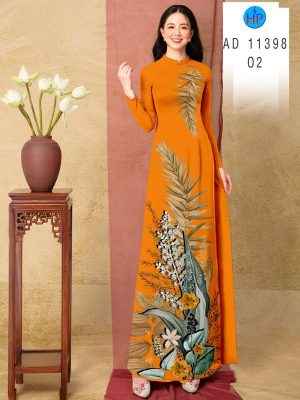 Vải Áo Dài Hoa In 3D Vừa Ra AD 11398 19 Vai Ao Dai Hoa In 3D Vua Ra AD 11398