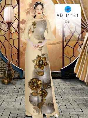 Vải Áo Dài Hoa In 3D Vừa Ra AD 11431 19 Vai Ao Dai Hoa In 3D Vua Ra AD 11431