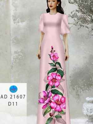 Vải Áo Dài Hoa In 3D Vừa Ra AD 21607 19 Vai Ao Dai Hoa In 3D Vua Ra AD 21607