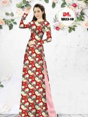 1656729167 186 Vai Ao Dai Hoa Deu Thiet Ke 2022 AD XD23