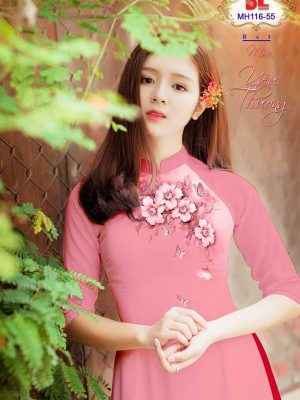 1656906433 905 Vai Ao Dai Hoa In 3D Doc Dao AD MH116