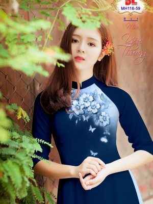 1656906435 243 Vai Ao Dai Hoa In 3D Doc Dao AD MH116