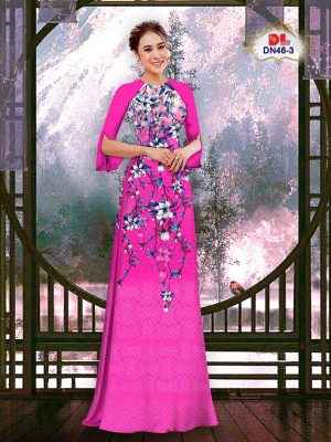 1656906834 899 Vai Ao Dai Hoa In 3D Vua Ra AD DN46