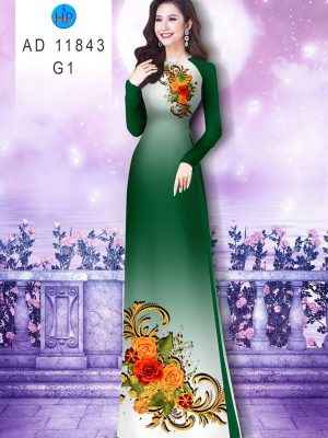 1657598035 426 Vai Ao Dai Hoa Hong Thiet Ke 2022 AD 11843