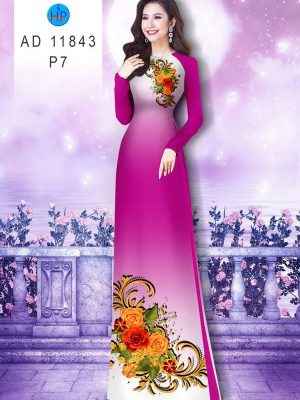 1657598037 231 Vai Ao Dai Hoa Hong Thiet Ke 2022 AD 11843