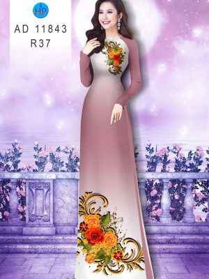 1657598043 827 Vai Ao Dai Hoa Hong Thiet Ke 2022 AD 11843